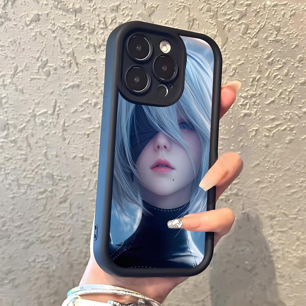 Чехол для телефона игры Nier Automata Для IPhone 17 Pro Max 16 15 14 Pro Max IPhone 13 Pro Max 11 Plus Силиконовый чехол