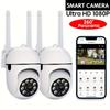 1pcs Wireless 1080p HD Smart Security Camera: Wi-Fi, Pan/Tilt/Zoom, Color Night Vision, 2-Way Audio, Motion Tracking for Monitoring, Indoor/Outdoor