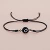 Винтажный богемный стиль стеклянная эмаль сглаза плетеная веревка дружба регулируемый браслет для женщин мужчин детей ювелирные изделия подарок на вечеринку