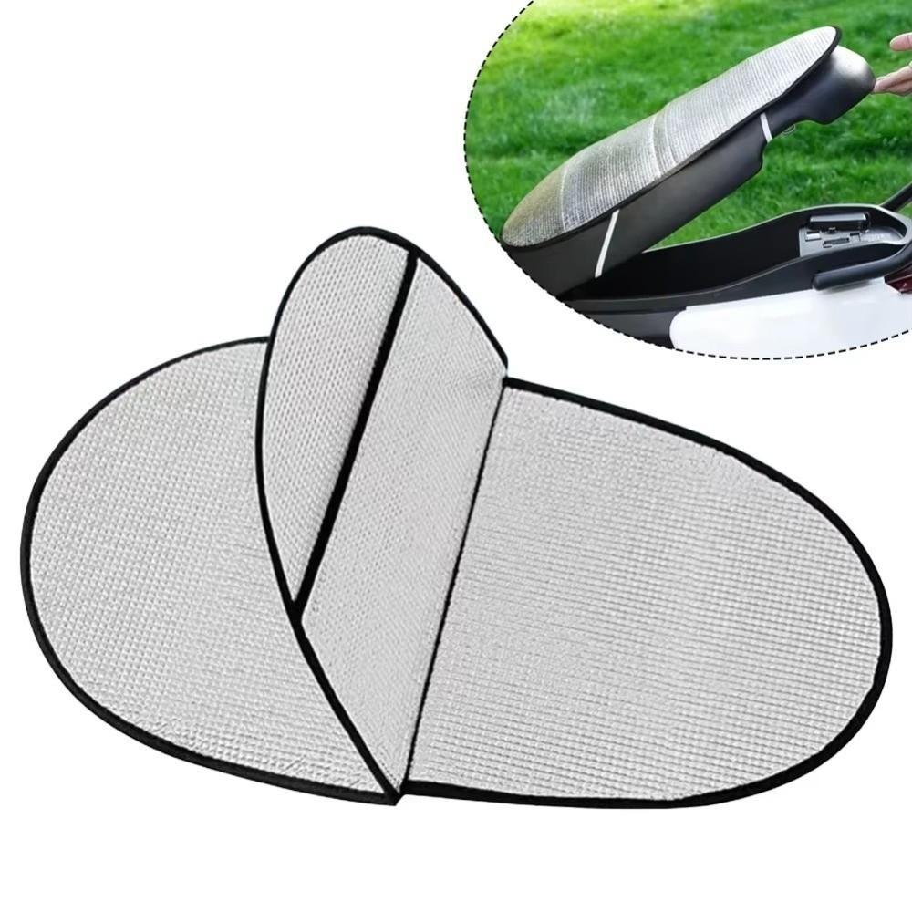 Aluminum Foil Reflective Heat Electric Scooter Heat Insulation Pad Sunproof Seat Cushion  Outdoor