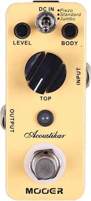MOOER Effector Симулятор акустической гитары Acoustikar []