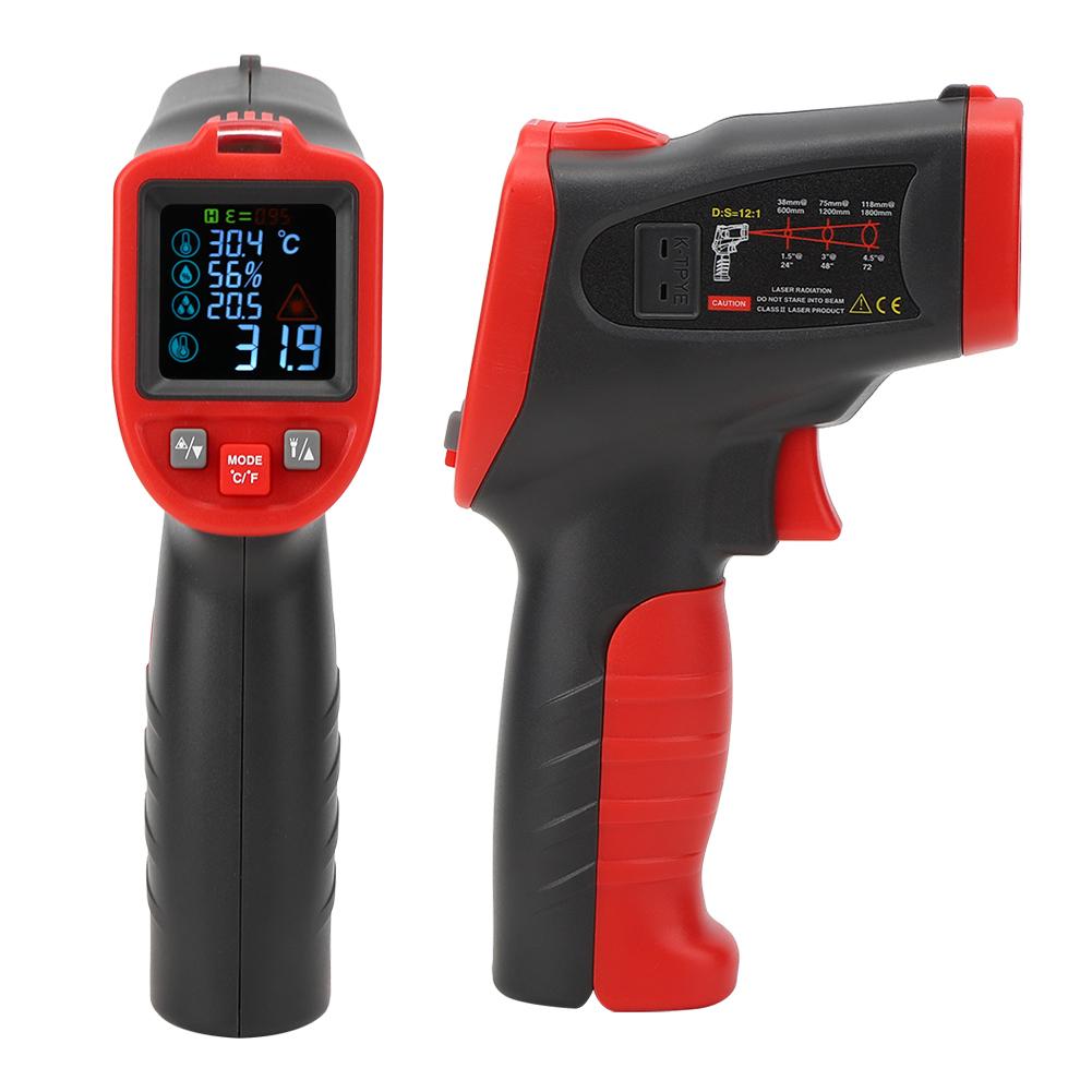 WT323C ‑50 celsius ‑650 celsius Industrial Infrared Thermometer Handheld Temperature Tester