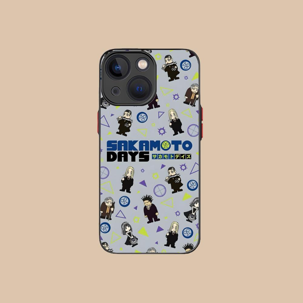Чехол для мобильного телефона Sakamoto Days для iPhone 17 16 15 14 13 12 11 X XR XS 8 7 Air Pro Max Plus Mini Цветной силиконовый чехол