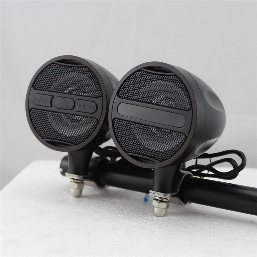 Универсальные водонепроницаемые алюминиевые водонепроницаемые Bluetooth мотоциклетные стереодинамики Au