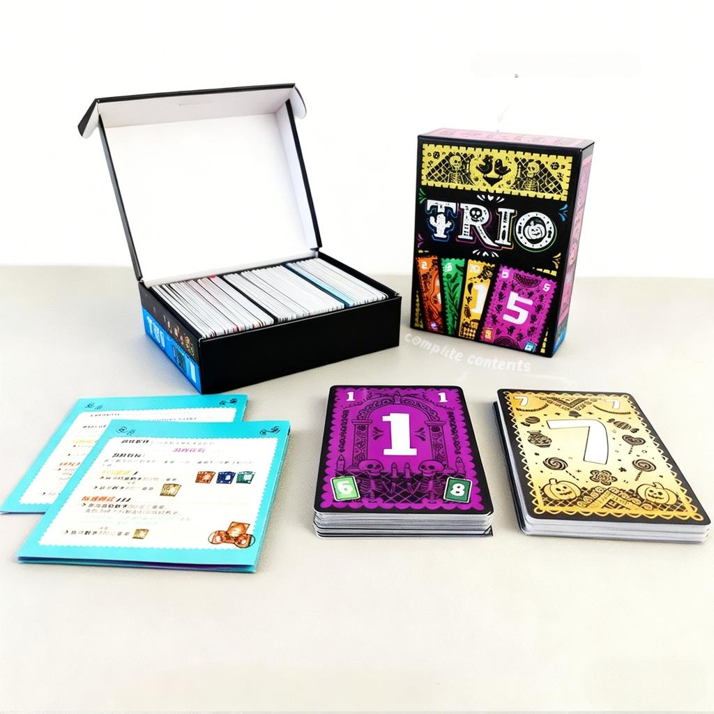 Карточная игра для тренировки мозга «Трио»: Логическая игра-сопоставление для детей и взрослых, обучающая настольная игра для семейных вечеринок