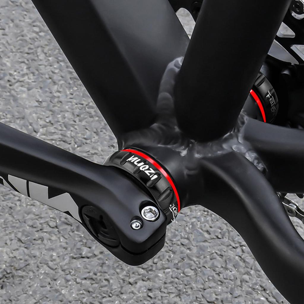 5 Pieces Bicycle Washer Set Cassette Hub Sprocket Gasket Flywheel Hub Aluminum Alloy Spacer for BB68 BB73 BB90 BB92 Inner Diameter Thickness (Red,