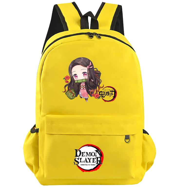 Anime Cartoon Printing Laptop Bagpack Teenage Backpack Unisex School Bags for Boys Girls Back To School Mochilas Rucksack