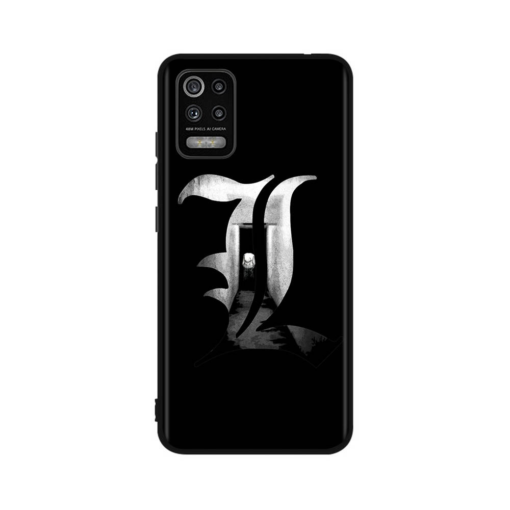 Чехол DT21 Death Note для OPPO Reno 8 6 5 4 Pro Find X3 A17 A31 A38 A40 A53 A54 A55 A74 A76 A78 A77 A80 A94 A95 A96 Lite черный мягкий чехол