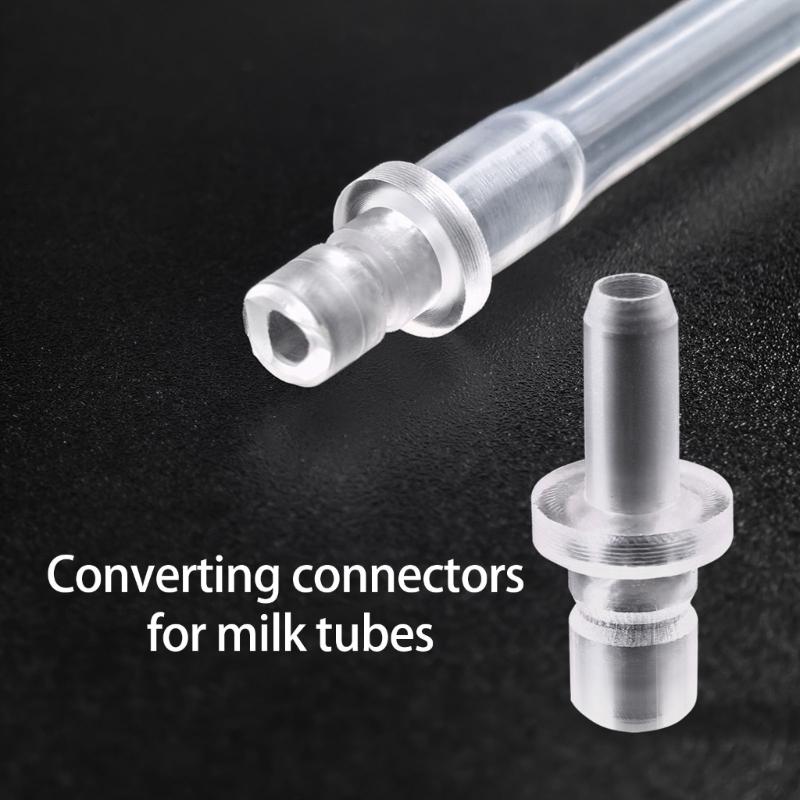 10 Pack Portable Connector Coffee Machine Milk Pipe Connection Piece for Simple Installation Coffee Machine Milk Systems