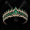 Bridal Tiara Alloy Rhinestone Headband Hair Accessories Birthday Party Performance Crown Photography Princess Crown Baroque