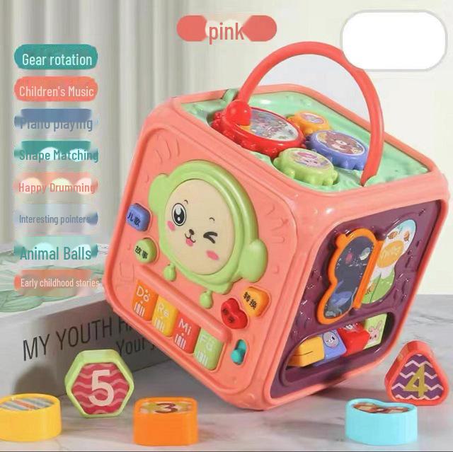 Музыкальная игрушка Hexahedron Baby Whack-a-Mole - обучающий барабан для мальчиков и девочек 1-2 лет