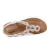 Women's Summer New Rhinestone Thong Sandals Large Size Thick Sole Casual Sandals