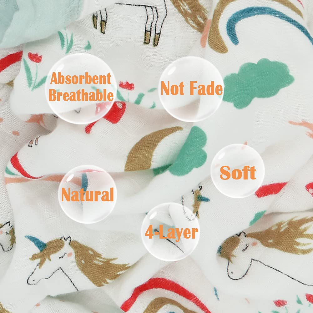 Детское бамбуково-хлопковое одеяло из мягкой марли для мальчиков и практичный 4-слойный плед, 70% хлопок, 30% приятное к коже одеяло, для девочек,