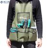 Electrician Apron Tool Bag Adjustable Storage Pockets Waterproof Pouch Toolkit