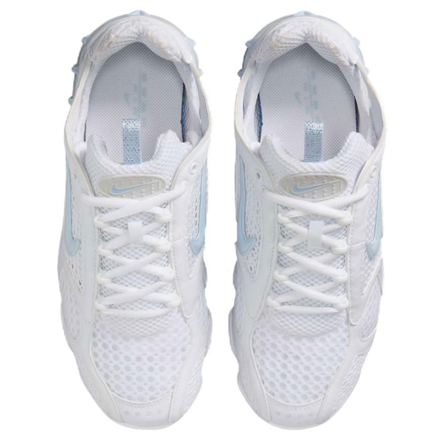 Nike Air Zoom Spiridon Cage 2 Comfortable Versatile Non-Slip Durable Low-Top Lifestyle Casual Shoes Women sneaker White Blue IH2037-100