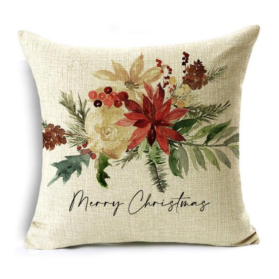 Декоративная наволочка, удобная, увеличивающая атмосферу, защитная, практичная, для общежития, офиса, рождественские тематические праздничные принадлежности, ежедневное использование