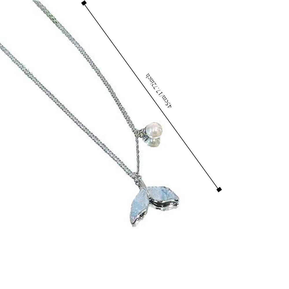 Цепочка для ключицы Океан Русалочий хвост Ожерелье Ювелирные изделия Аксессуары Простая подвеска Цепочка для вечеринки