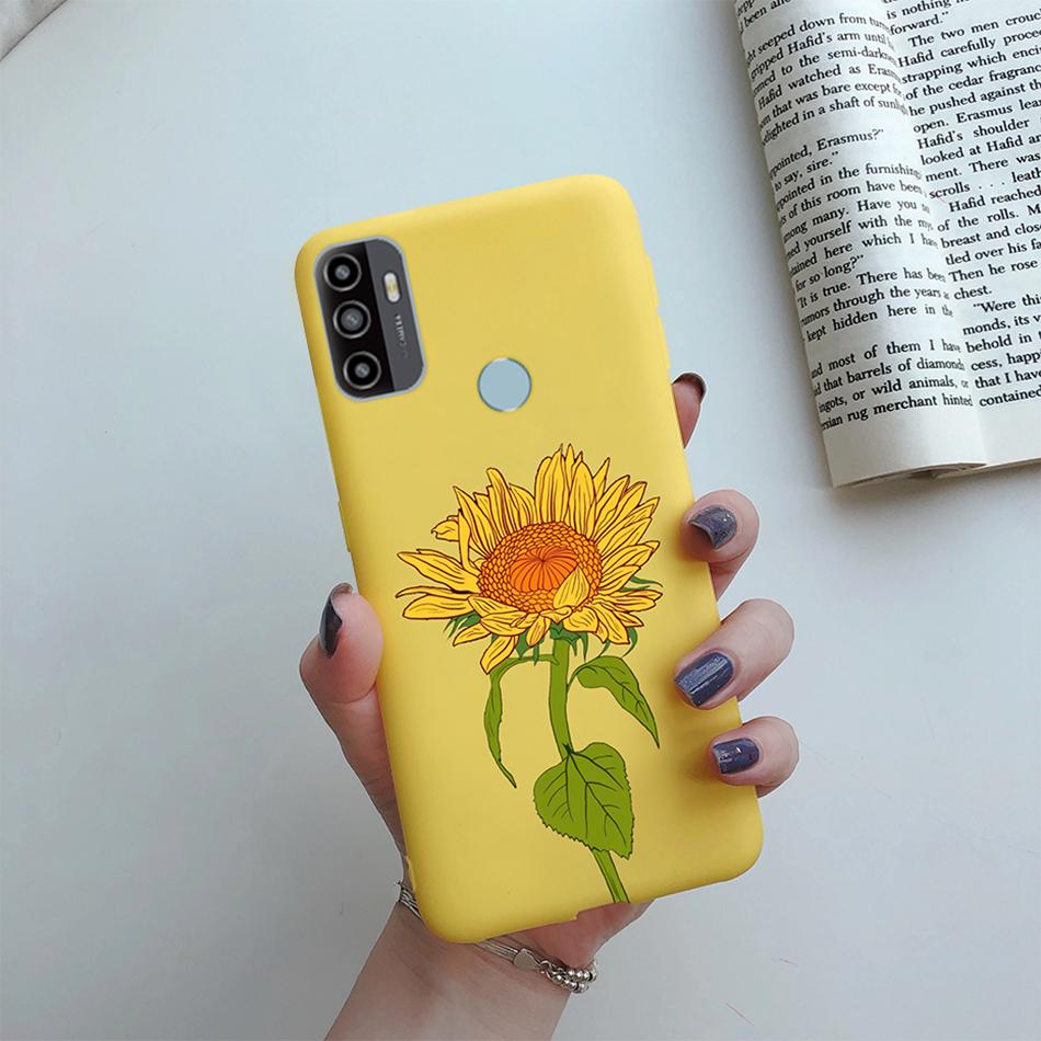 Чехол для OPPO A53S 2020 Мультяшный Coque Сердце Нарисованный Силиконовый Задняя Панель Телефона Для oppo a53s A 53s A53 s oppoa53 2020 Чехол-Ракушка