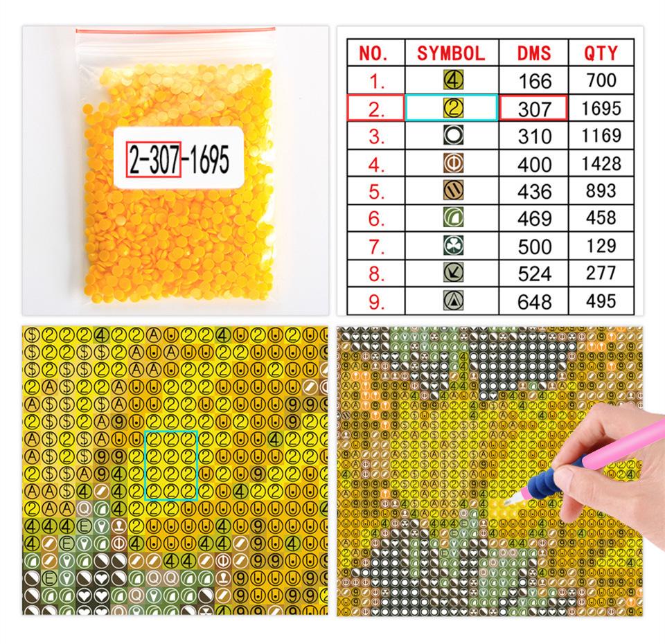 Алмазная мозаика Цветы