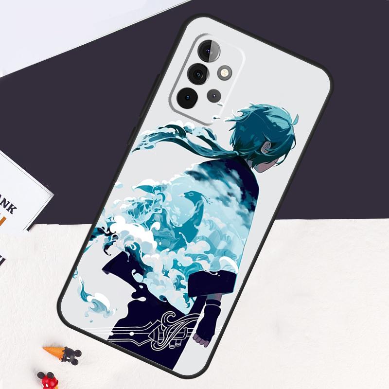 Чехол Genshin Impact Kaeya для Samsung Galaxy A05 A06 A26 A16 A56 A36 A22 A32 A52 A54 A34 A14 A55 A15 A53 A33 A35