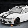 1/32 Dodge Charger SRT Суперспортивный автомобиль Сплав Литье под давлением Модель автомобиля Домашняя Симуляция Настольный Дисплей Взрослый Подарок на День Святого Валентина Мальчики