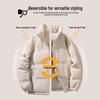 JEEP SPIRIT Men's Thickened Lamb Wool Fleece Winter Padded Jacket