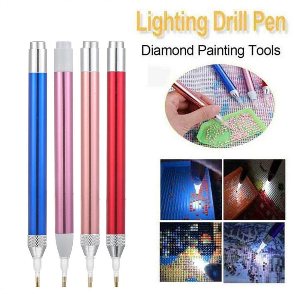 Stitch Sewing Accessories Point Drill Pen 5D Diamond Painting Tool Lighting Diamond Painting Pen