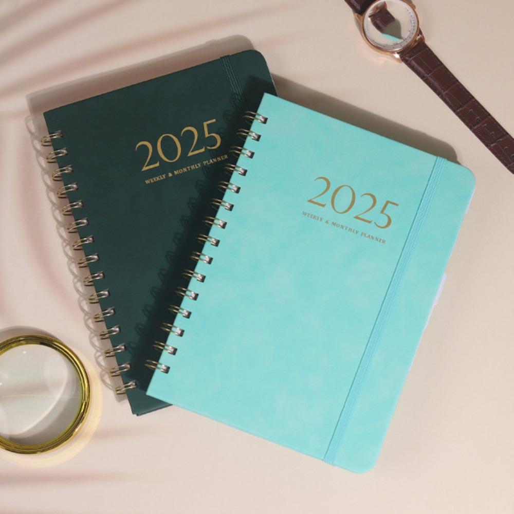 Hard Cover Journal Weekly Planner Gradient Daily Planner Notepad Schedules Notebooks Activities