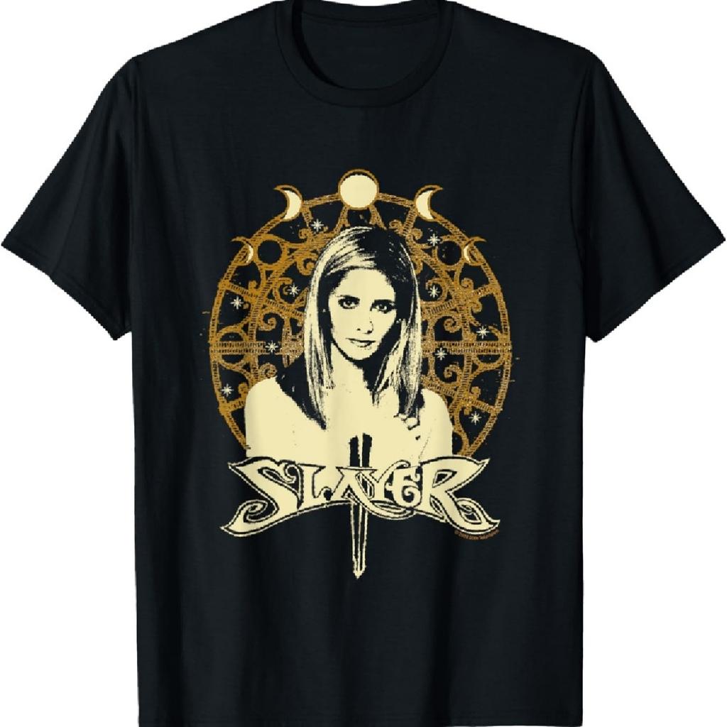 Buffy The Vampire Slayer Buffy Celestial Slayer Big Portrait T-Shirt