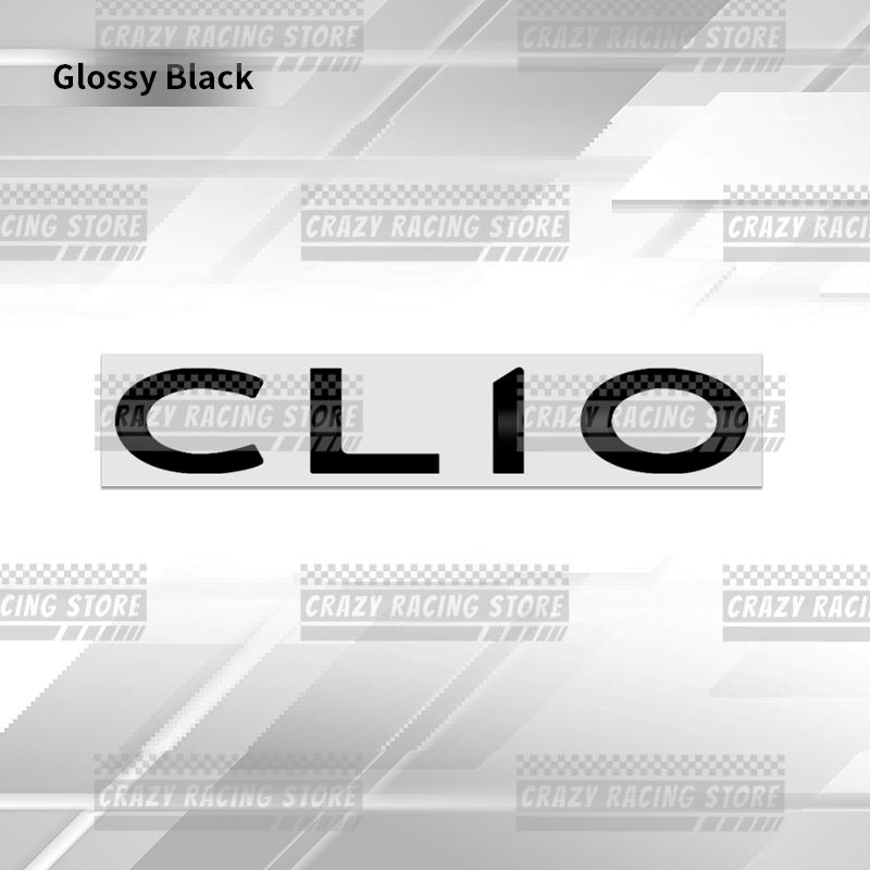 1 шт. CLIO Автомобильные значки Для RS GT Sport Задний значок на багажник Металлические 3D наклейки Наклейки на кузов Буквы Декор Стайлинг