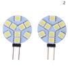 2 шт. светодиодная лампа G4 круглая прожекторная лампа 180 градусов Dc12V 5050 Smd 1 Вт 1,5 Вт 2 Вт теплый холодный белый свет замена галогенной лампы