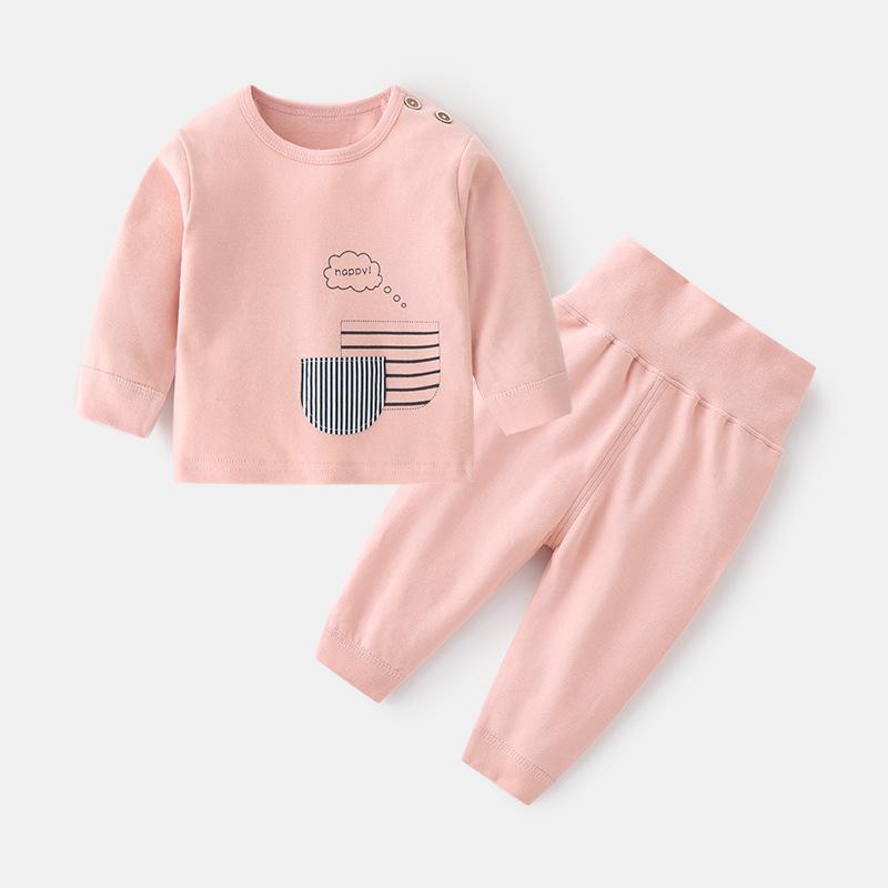 Children's Winter Clothing Baby Boy Set Autumn Newborn Underwear Set Cotton Baby Girls Pajamas Home Clothes