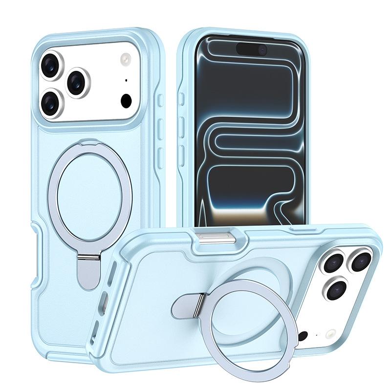 Для IPhone 17 Pro Max Armor Круглый Хвост Ракетка Подставка Чехол для Телефона