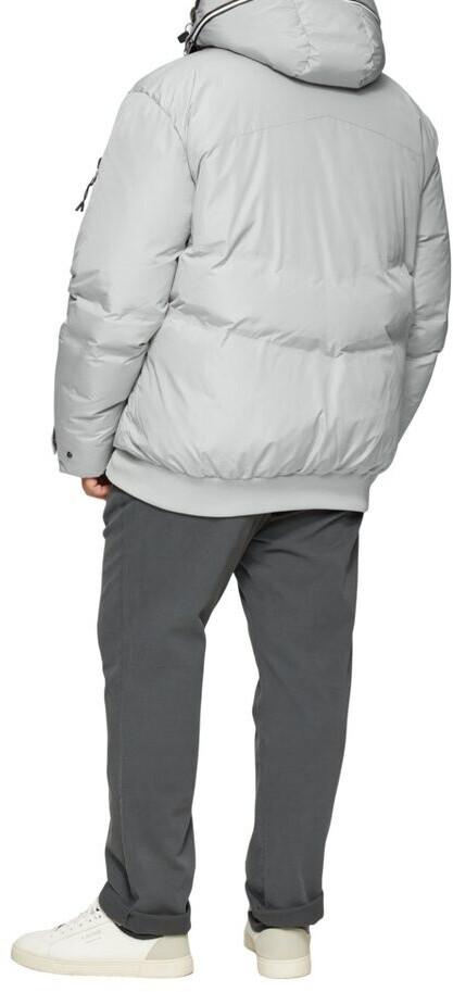 Демисезонная куртка s.Oliver Водоотталкивающая мягкая блуза с контрастными деталями серый 2156367.9105.