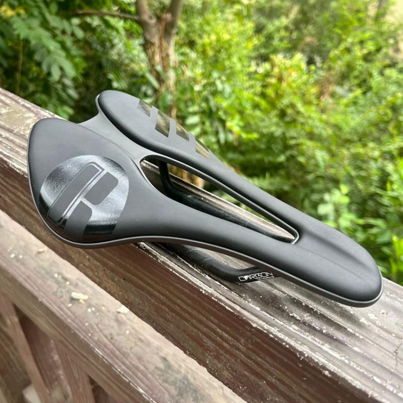 Ultra-Lightweight Hollow Carbon Rail Bike Saddle Road Mountain Bicycles Breathable PU Cycling Seat Pad