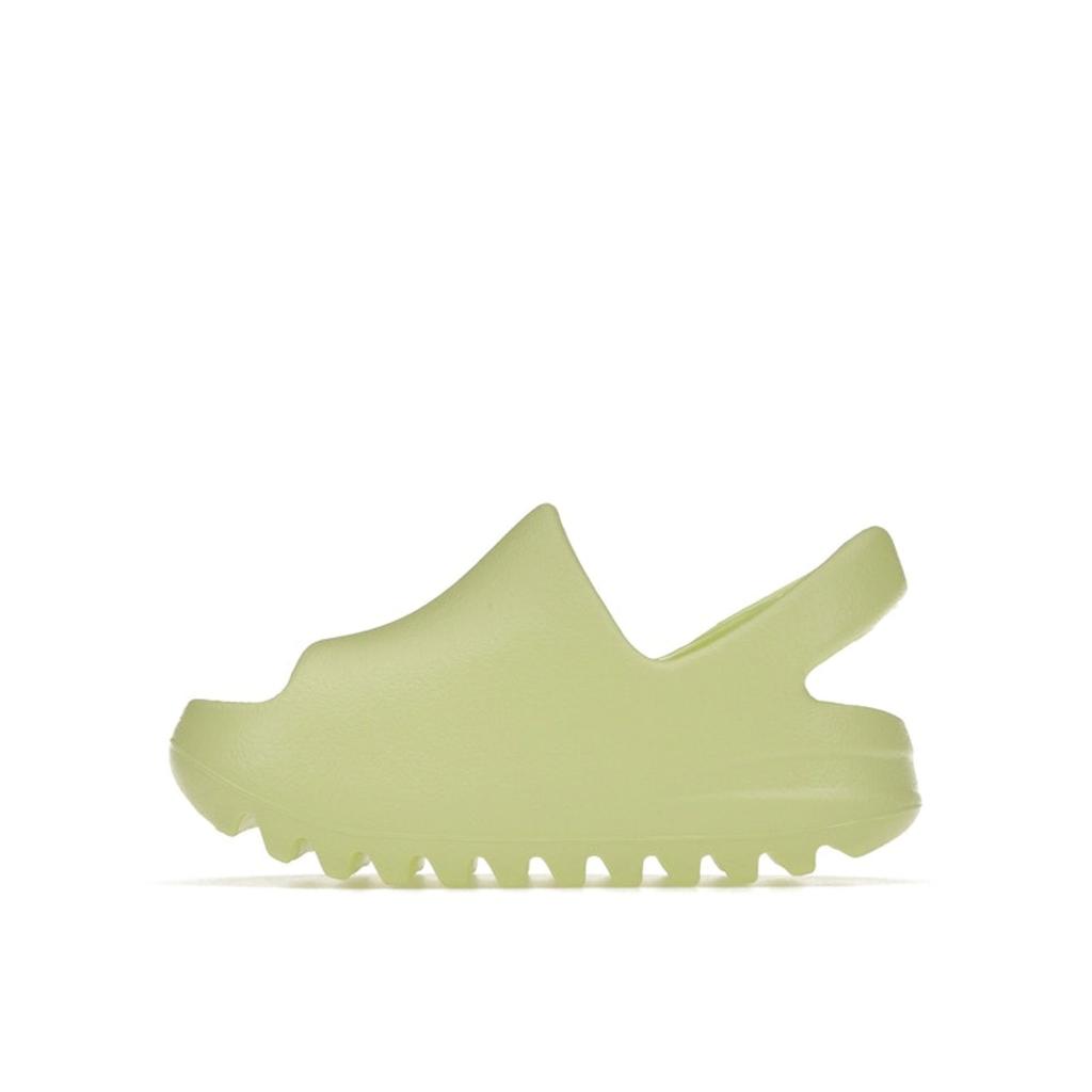 Adidas Детские кроссовки Yeezy Slides Infants Glow Green 2022 HQ4119