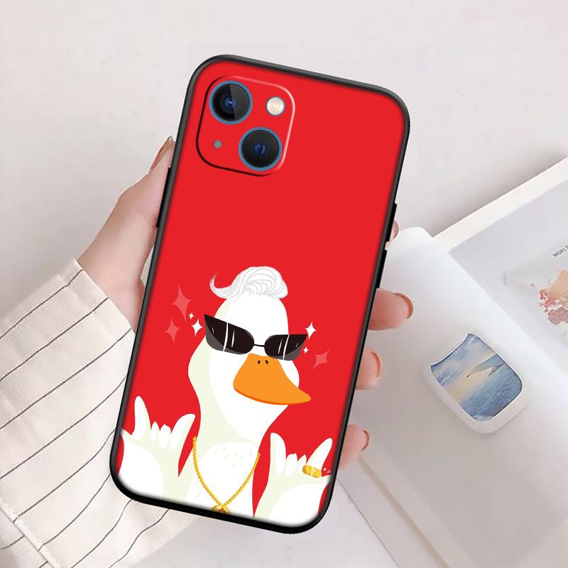 RP28 DUCK Cartoon Shell Phone Case for Samsung Galaxy Note 10 20 S23 S24 S25 Ultra FE Plus Edge Lite A02S A35 A07 A17