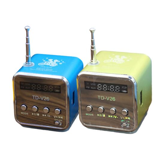 1/2 шт. Мини-динамик с поддержкой Bluetooth, цифровой дисплей, стабильное соединение, водонепроницаемый, перезаряжаемый, FM-радио, музыкальный плеер