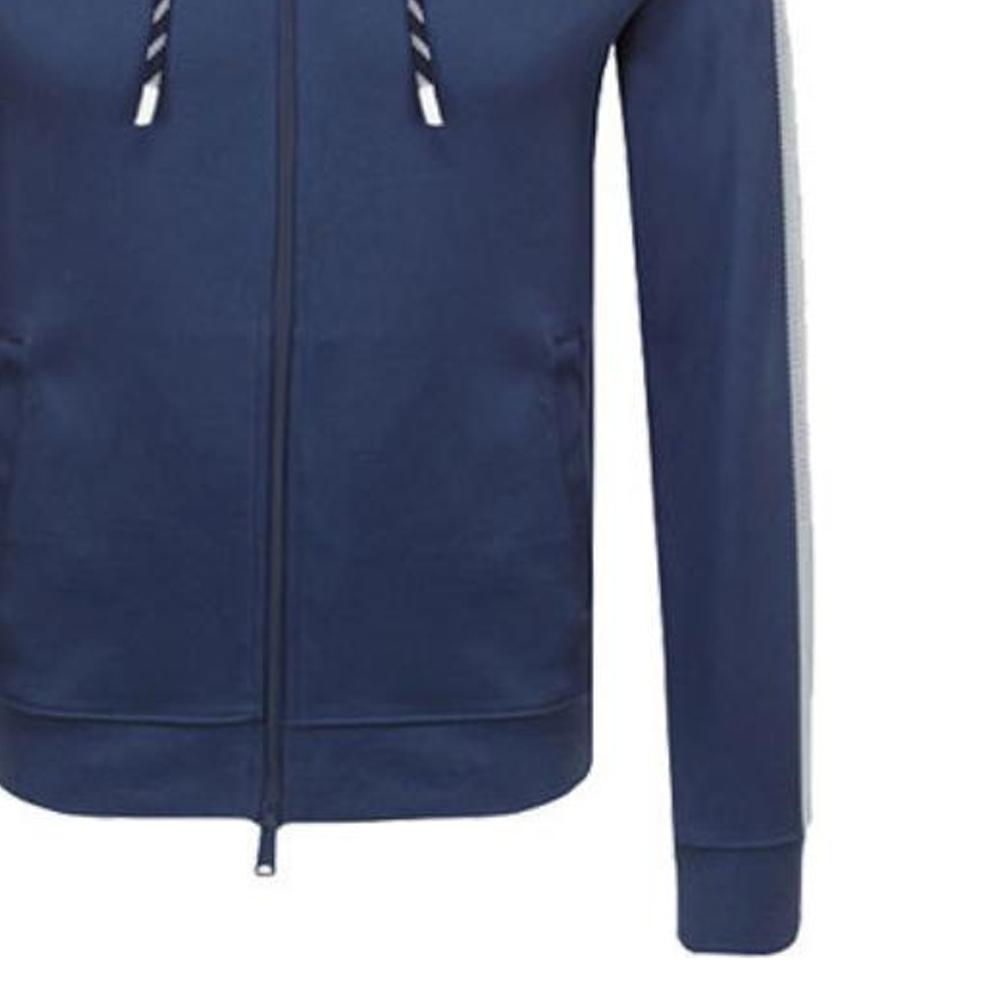 Emporio Armani Куртка с капюшоном на молнии со шнурком Мужские куртки Темно-синий 3Z1M64-1JSQZ-0909