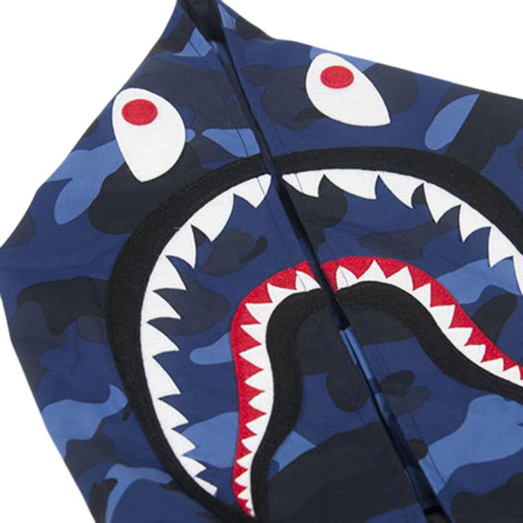 Bape Color Camo Wgm Shark Худи Куртка 001LJG301007X