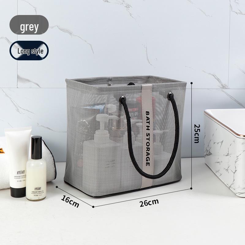 Большая сумка-органайзер для душа: Унисекс корзина для ванных принадлежностей для дома, спортзала или плавания