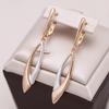 Geometric Gold Silver Color Dangle Earrings for Women Minimalist Design Jewelry Gifts