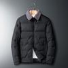 Winter Down Jacket Warm Men's Standing Collar Oversized Thickened Cotton Jacket