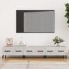 VidaXL TV Cabinet Concrete Grey 150x34.5x30 Cm Engineered Wood 812649