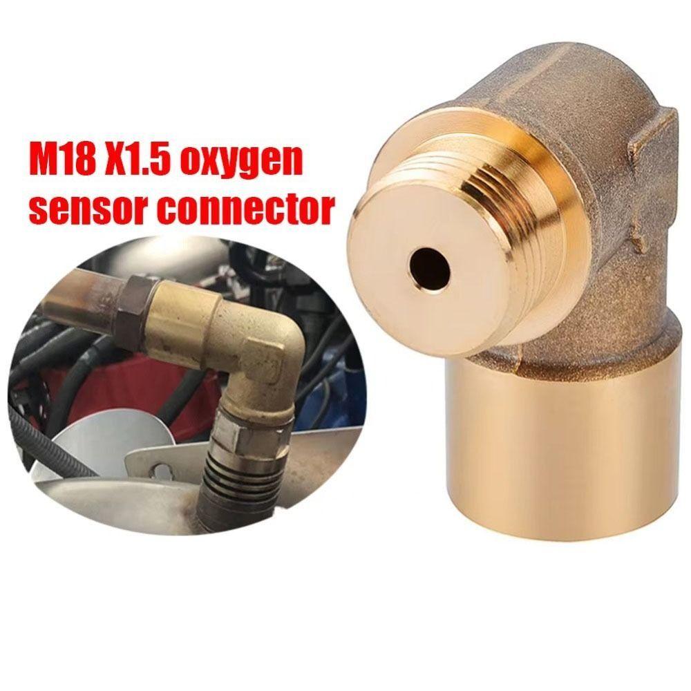 M18x1.5 Universal Converter Spacer 90 Degree O2 Sensor Adapter  Extender Tools