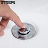 1 шт., универсальная заглушка для раковины для мойки, нажимной слив для раковины с отскакивающим сердечником, для ванной комнаты, душа, с защитой от запахов и насекомых, для пола