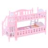 Doll Toy Furniture European Style Bunk Bed Double Bunk Bed Girl Birthday Toy