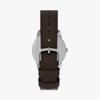 TIMEX Часы на запястье с коричневым кожаным ремешком, с индикацией дня недели и даты, для легкого чтения, 35 мм T20041