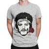 The RoUnisextic Bandana Portrait Funny Graphic 100 Cotton TShirt Bruno Mars Tops Tees For Unisex