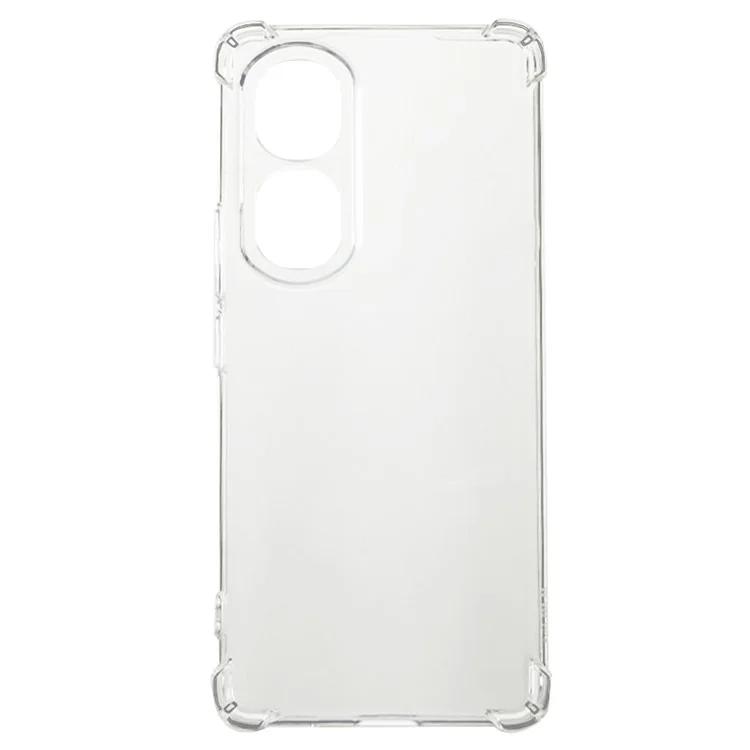 For Honor 80 Pro 5G Transparent Phone Case Drop-proof Corner Protective TPU Cover